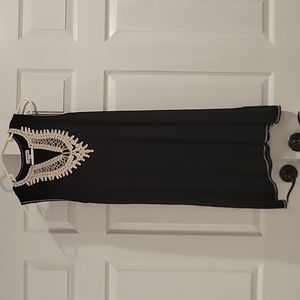 Assimetrical midi dress